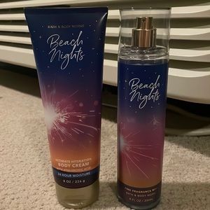 Bath and Body Works Beach Nights Bundle